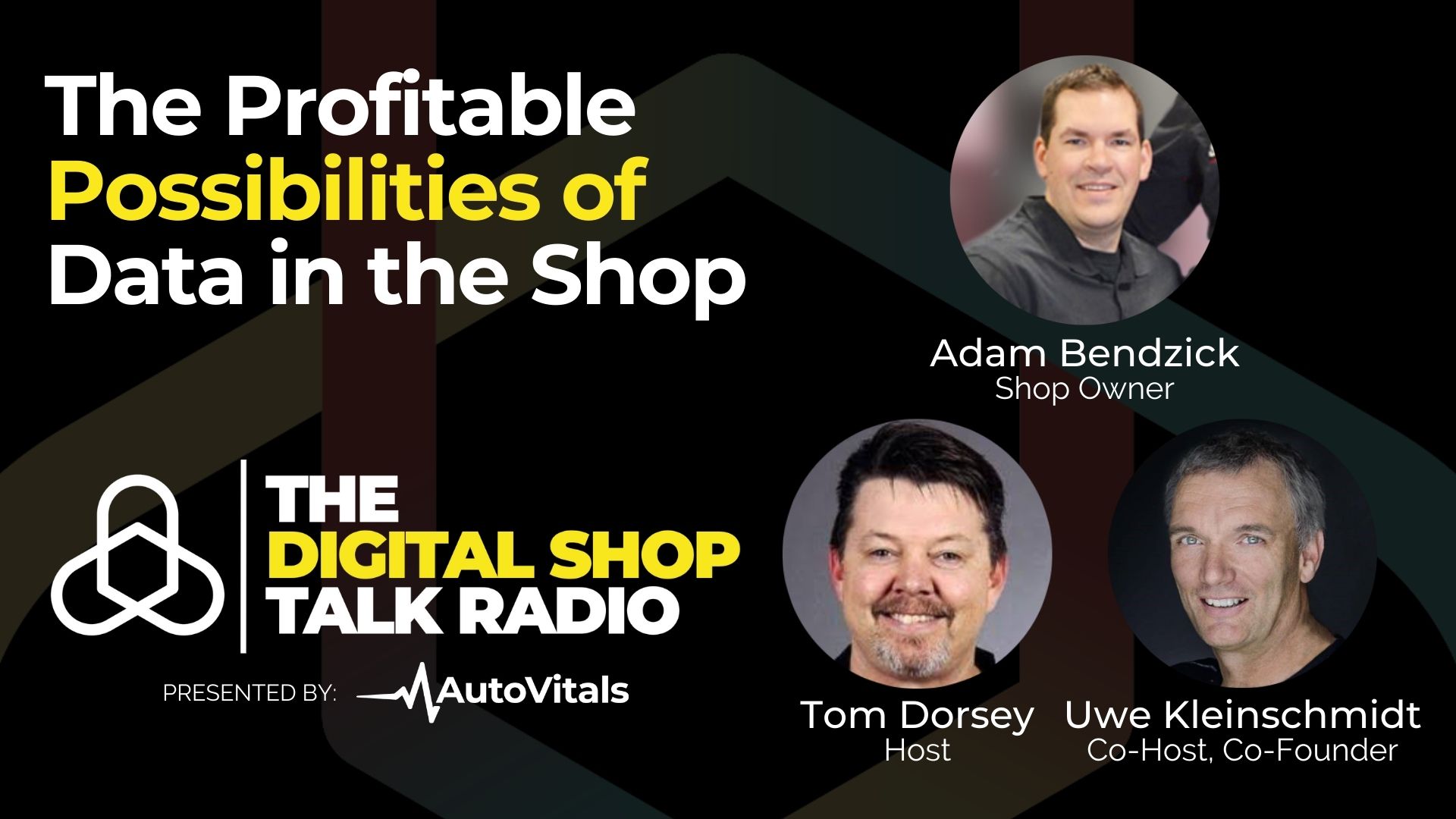 Promotional Graphic Digital Shop Talk Radio Episode 77.