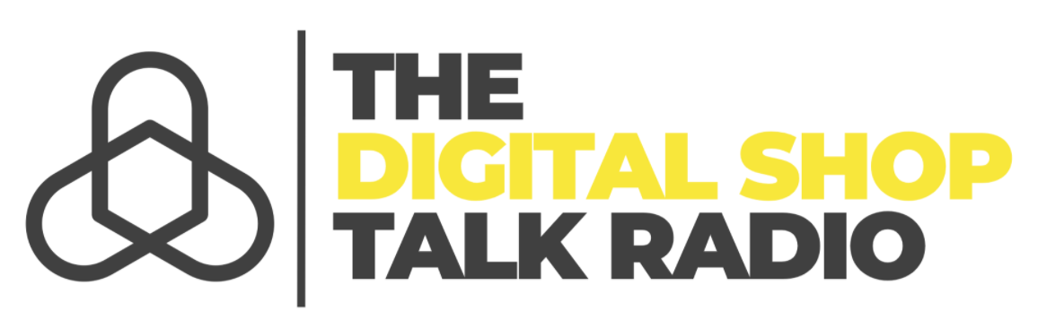 The Digital Shop Talk Radio Logo.