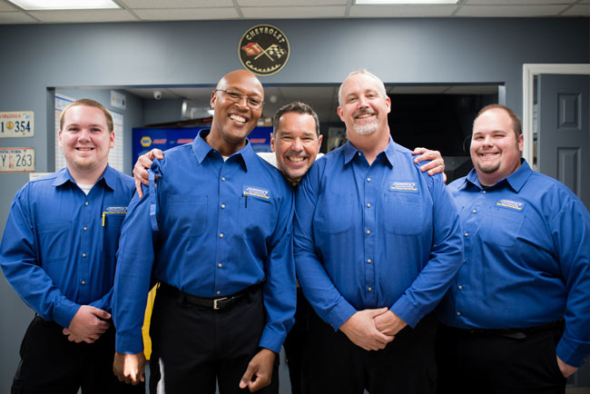 Team at Jimmy's Automotive Center.