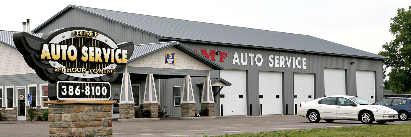 RMF Auto Service building.