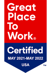 Great Place To Work Badge.
