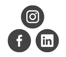 Instagram, Facebook, And LinkedIn Logos.